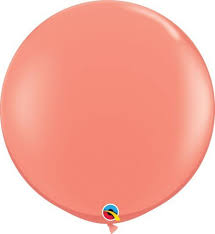 (image for) Round Latex ~ Coral (Float time 48 hrs)