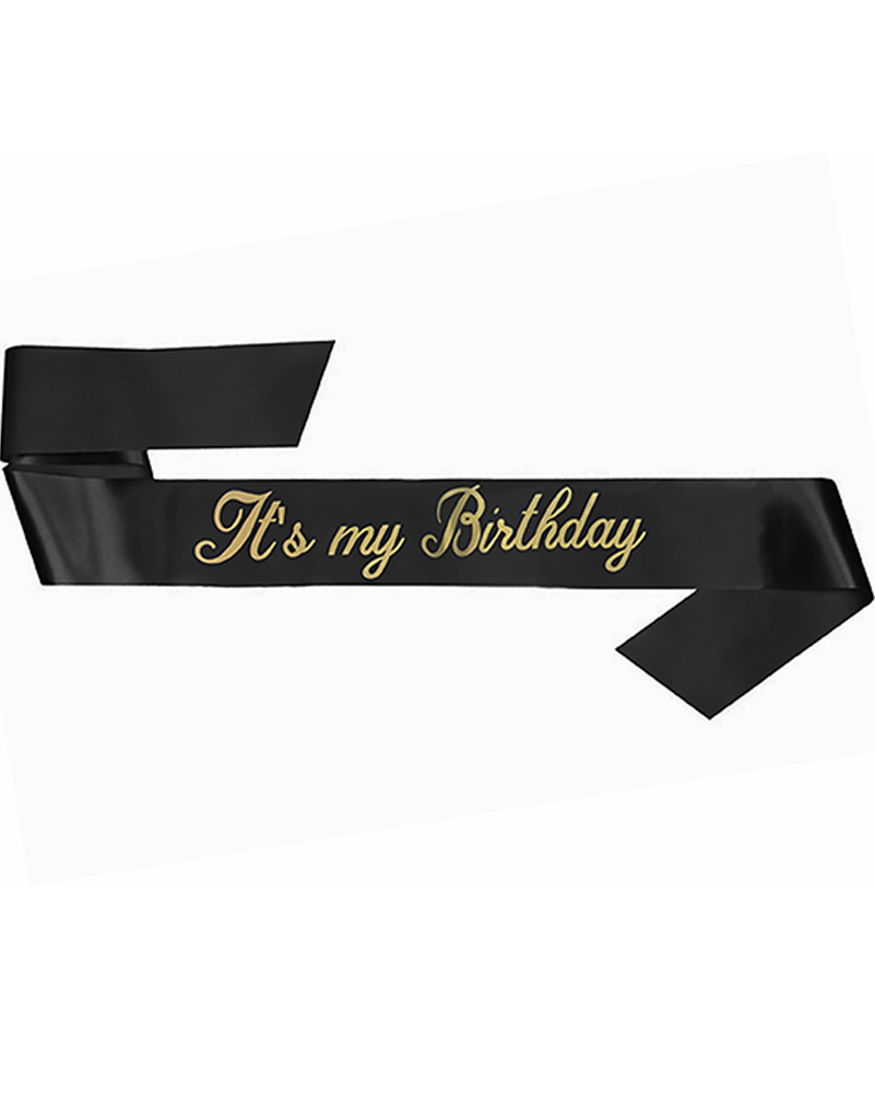 (image for) It's My Birthday Sash - Click Image to Close