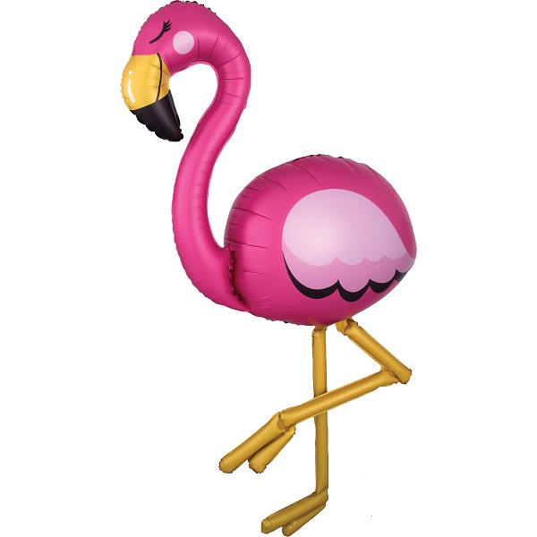 (image for) Pink Flamingo Airwalker Balloon - Click Image to Close