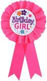 (image for) Award Ribbon Birthday Girl Badge - Click Image to Close