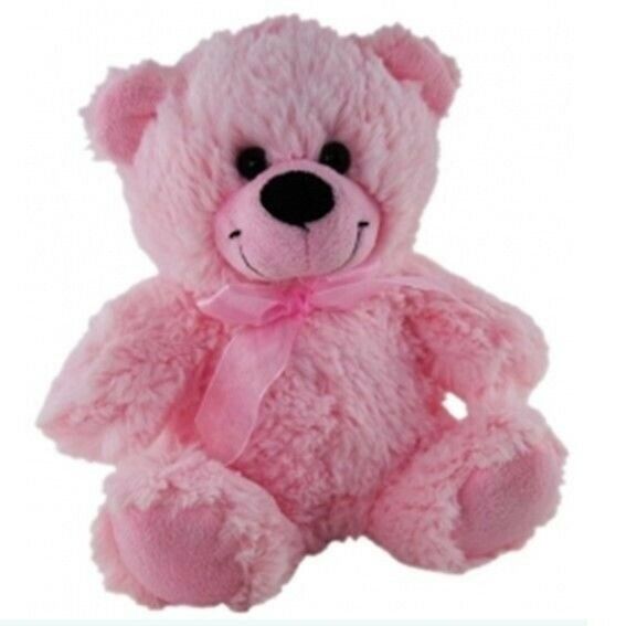 (image for) Plush Bear Pink (18cm) - Click Image to Close