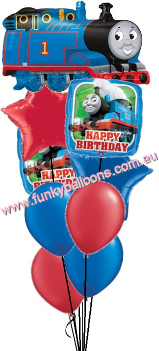 (image for) Big Thomas Tank Engine Birthday Bouquet - Click Image to Close