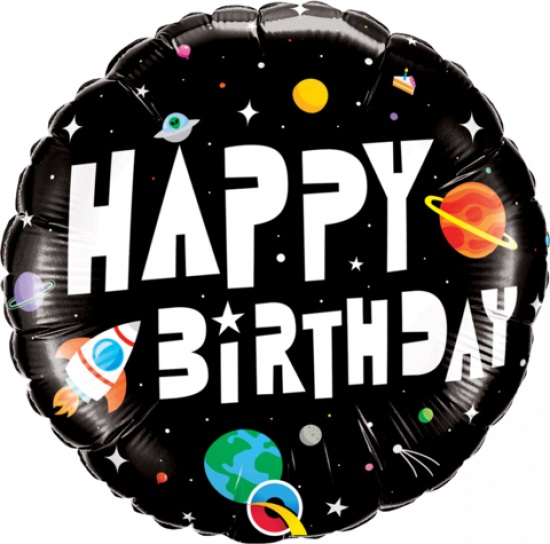 (image for) Birthday Astronaut Foil - Click Image to Close