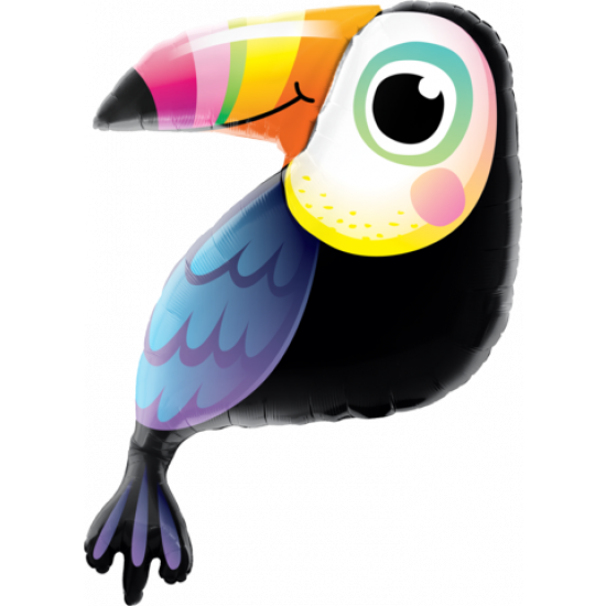 (image for) Toucan Colourful Supershape Foil - Click Image to Close