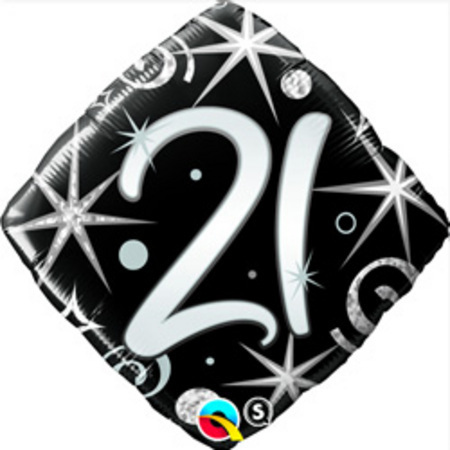 (image for) 21st Elegant Sparkles + Swirls Foil