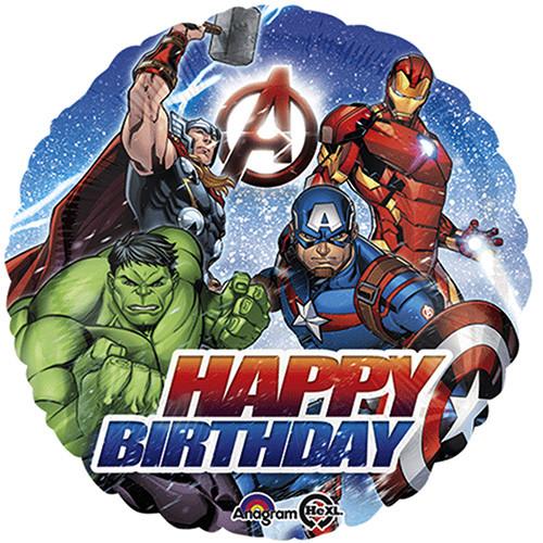 (image for) Happy Birthday Avengers Foil - Click Image to Close