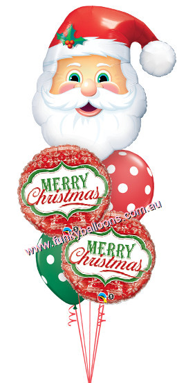 (image for) Jolly Saint Nick Nordic Dots Table Bouquet - Click Image to Close