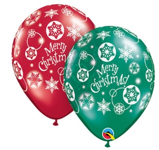 (image for) Merry Christmas! Ceiling Balloons (Float Time 3+ Days)