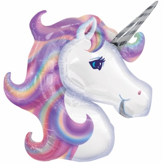 (image for) Pastel Unicorn Supershape Foil - Click Image to Close