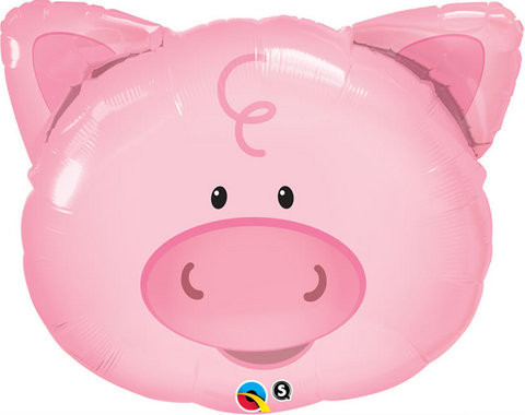 (image for) Playful Pig Supershape Foil - Click Image to Close