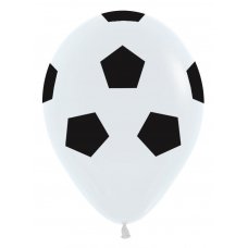 (image for) Soccer Balls Latex Balloon (Float Time 3+ Days) - Click Image to Close