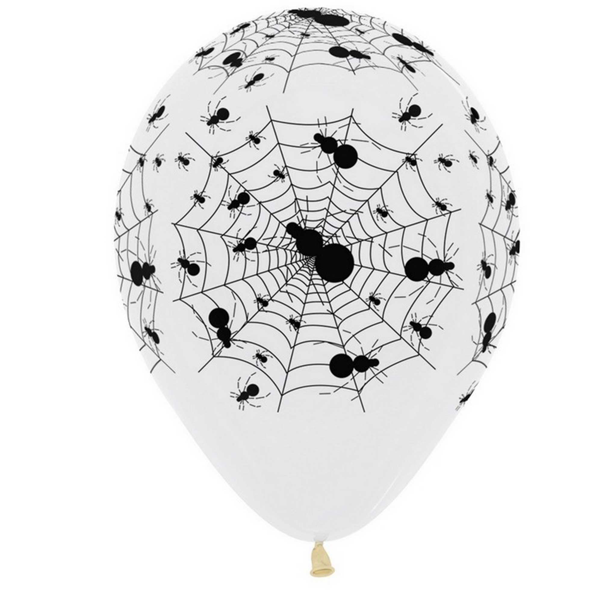 (image for) Spider Web Latex Balloon (Float Time 3+ Days) - Click Image to Close