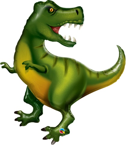 (image for) T-Rex Dinosaur Supershape Foil - Click Image to Close