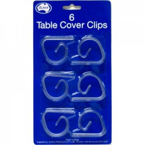 (image for) Table cover Clips (6) - Click Image to Close