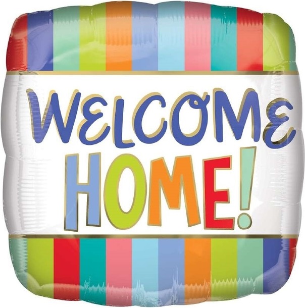 (image for) Welcome Home! Stripes Foil - Click Image to Close