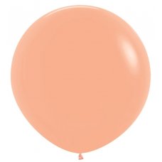 Round Latex ~ Pastel Peach (Float time 48 hrs)