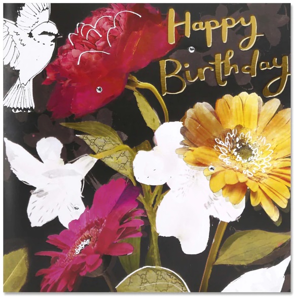 Happy Birthday Card (BOT033)