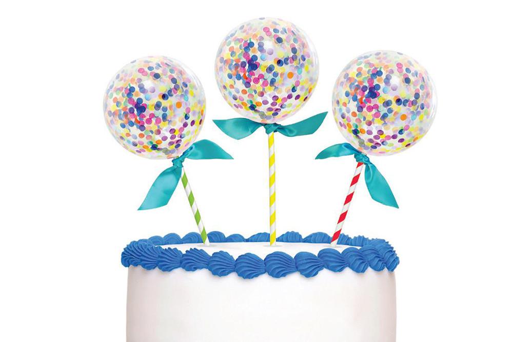 Cake Topper - Confetti Balloons (3)