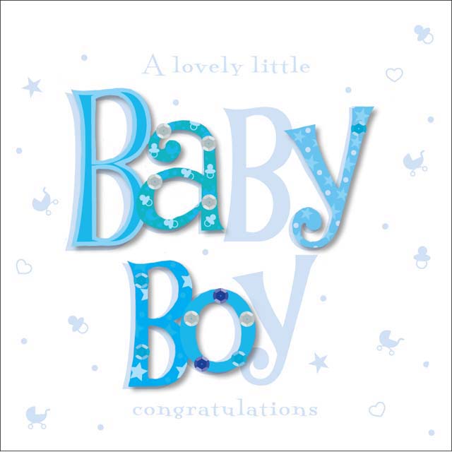 Baby Boy Card (MTW07)