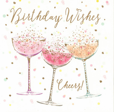 Birthday Wishes Card (SAS33502)