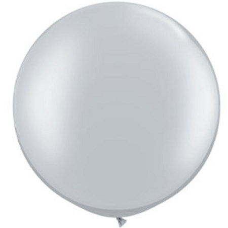 Round Latex ~ Metallic Silver (Float time 48 hrs)