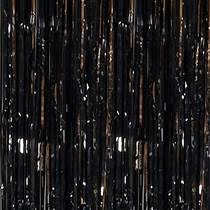 (image for) Metallic Door Curtain - Black