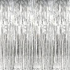 (image for) Metallic Door Curtain - Silver