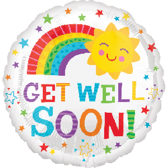 (image for) Get Well Soon Happy Sun Foil