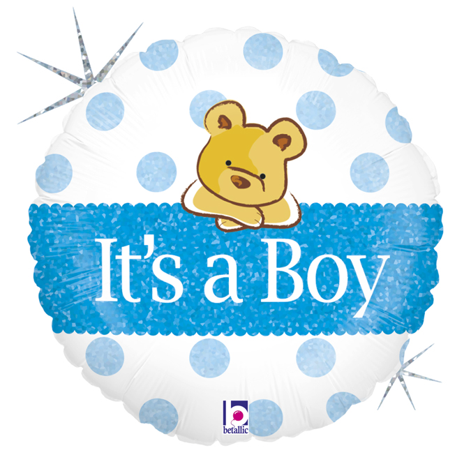 (image for) It's a Boy Bear Dots Foil