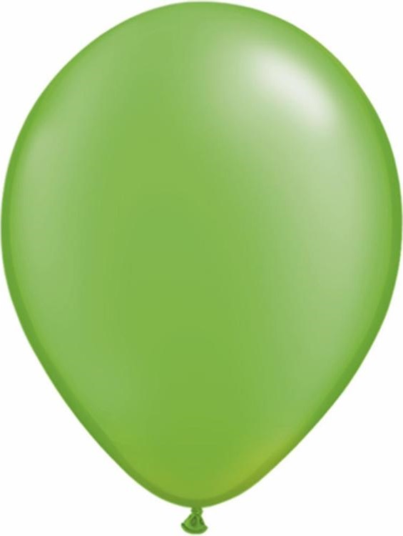 (image for) Pearl Lime Green Latex Balloon (Float Time 3+ Days)