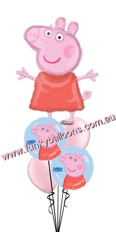 (image for) Peppa Pig Balloon Bouquet