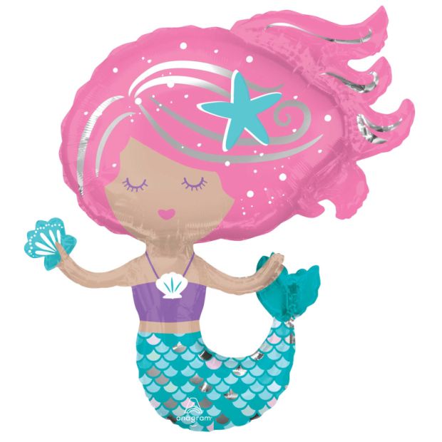 (image for) Shimmering Mermaid Supershape Foil