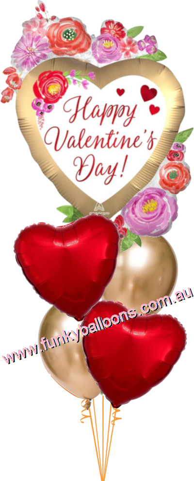 (image for) Valentine's Water Colours Bouquet