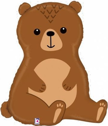 (image for) Woodland Bear Supershape Foil